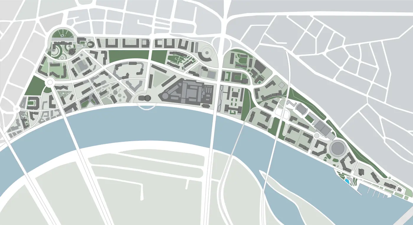 Belgrade Waterfront masterplan